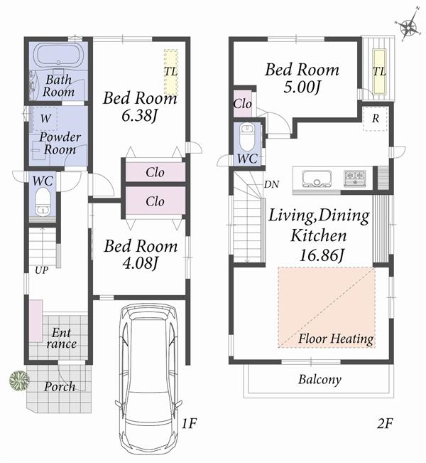 Floor plan B Building