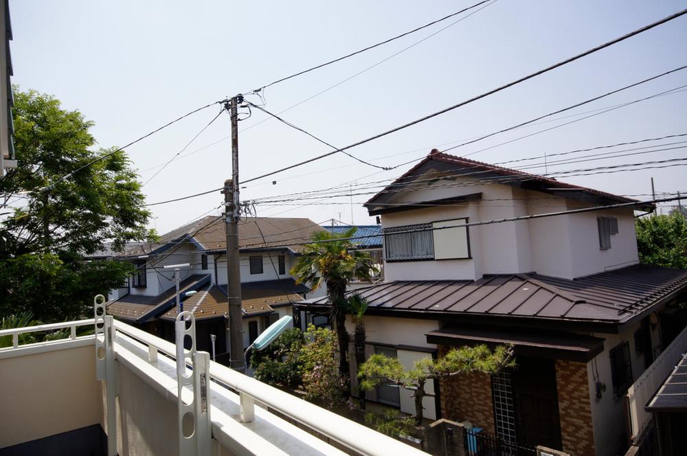 Balcony. You views of the calm residential area of low-rise area from balcony