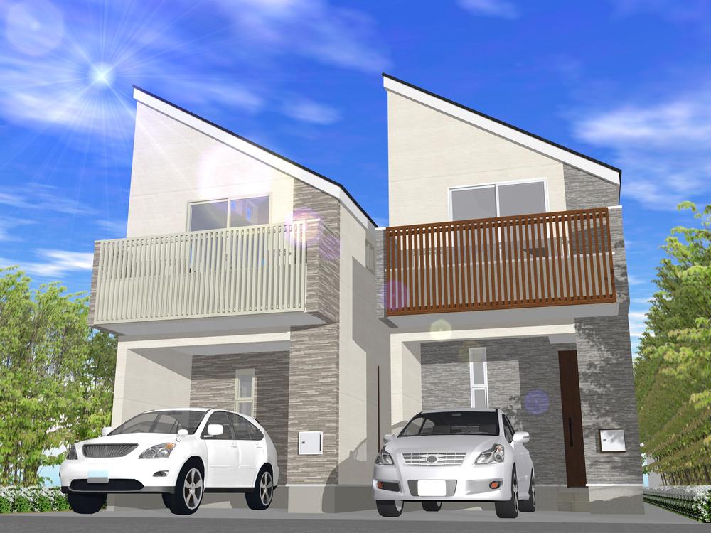 Building plan example (Perth ・ appearance). Building plan example (B compartment) Building price 13.8 million yen, Building area 71.34 sq m
