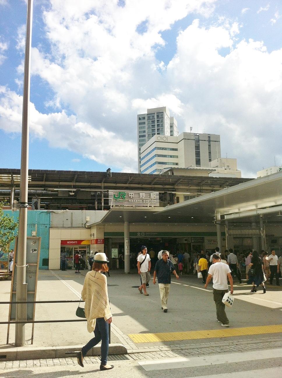 station. 2000m to Nakano Station