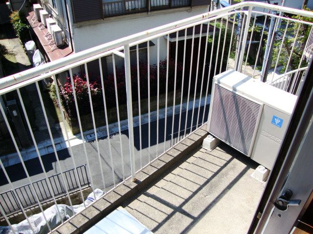 Balcony. It is with veranda