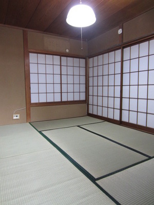 Living and room. Second floor Japanese-style room