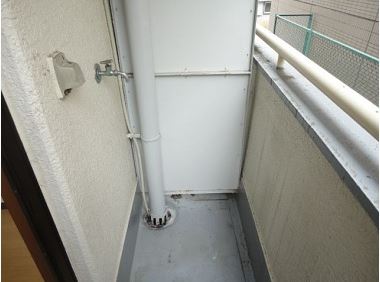 Balcony. Laundry Area