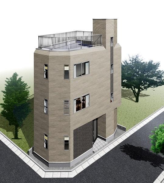 Rendering (appearance). You finish the powerful appearance of merit were successfully taking advantage of the corner lot