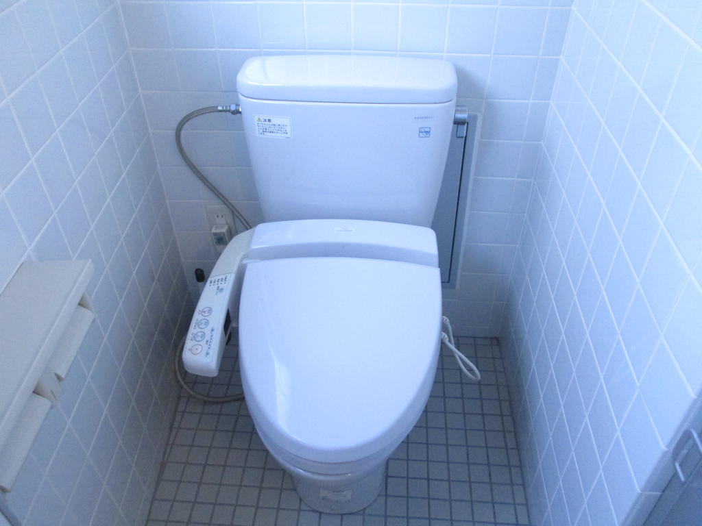 Toilet. Warm water washing toilet seat