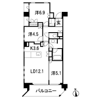 Floor: 3LDK + SIC (3 ・ 4th floor) / 2LDK+S(1 ・ Second floor), the occupied area: 73.86 sq m, Price: 66,100,000 yen, now on sale