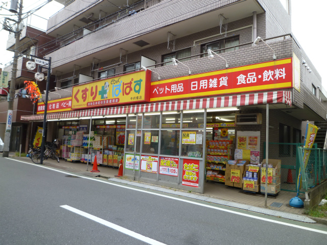 Dorakkusutoa. Drag Papas Nakamurabashi to the store (drugstore) 1010m