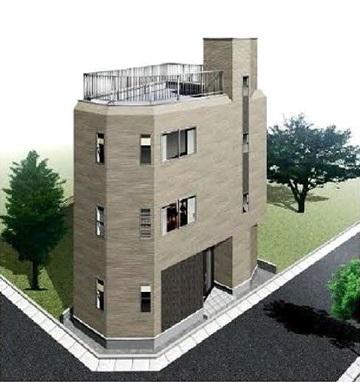 Rendering (appearance). Roof part of the balcony is 13 Pledge! While laundry is of course, You can use no other, It increases the life of fun.