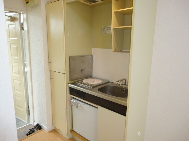 Kitchen. Space around the beautiful kitchen