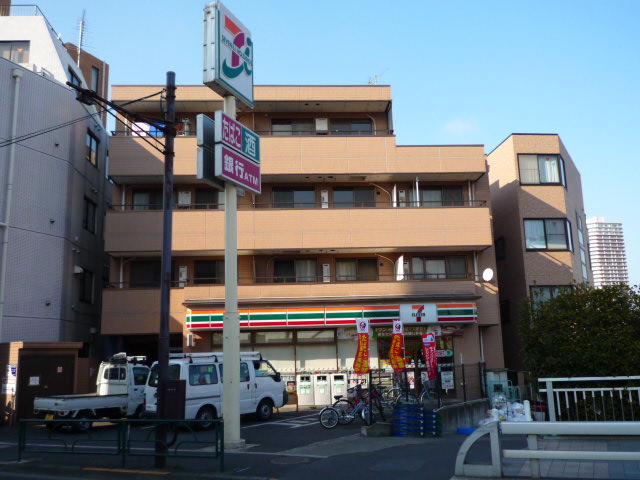 Convenience store. Seven-Eleven Higashi-Nakano Suehiro Bridge store up (convenience store) 344m