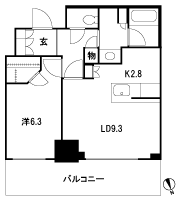 Floor: 1LDK + WIC, the occupied area: 46.03 sq m, Price: TBD