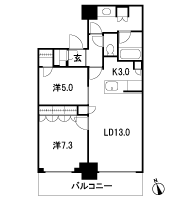 Floor: 2LDK + WIC + SIC, the occupied area: 65.56 sq m, Price: TBD