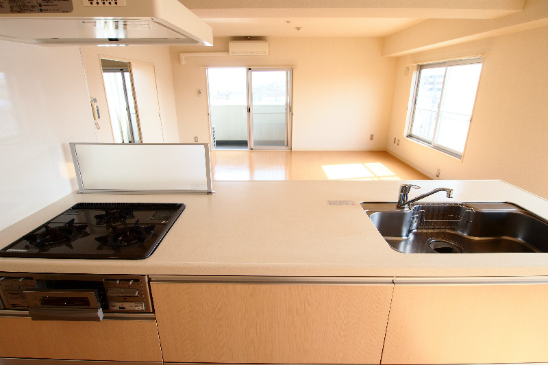 Kitchen. Wide system Kitchen! You Hakadori also dishes.