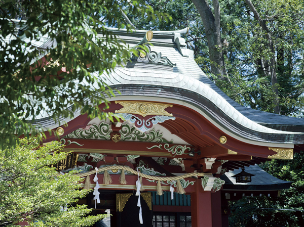 Surrounding environment. Hikawa Shrine (about 360m ・ A 5-minute walk)