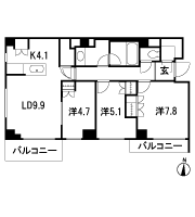 Floor: 3LDK + SIC + STO, the occupied area: 75.34 sq m