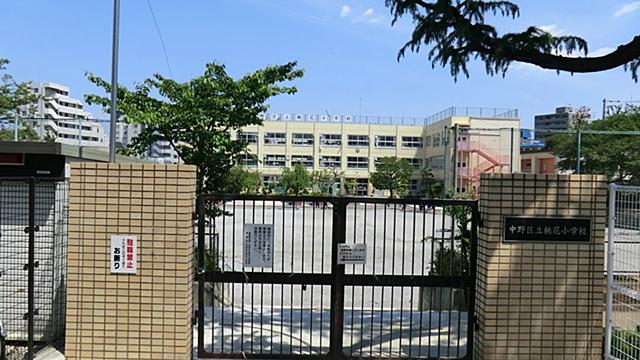 Primary school. Nakano Ward Peach Blossom to elementary school 259m