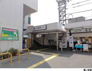 station. 240m until saginomiya station