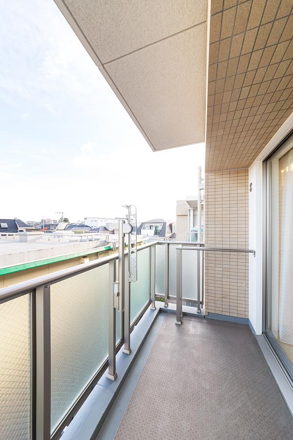 Balcony. South-facing balcony