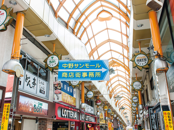 Surrounding environment. Nakano Sun Mall shopping center (a 9-minute walk ・ About 700m)