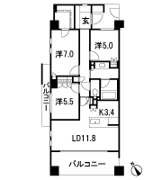 Floor: 3LDK, occupied area: 79.13 sq m, Price: 68,480,000 yen, now on sale
