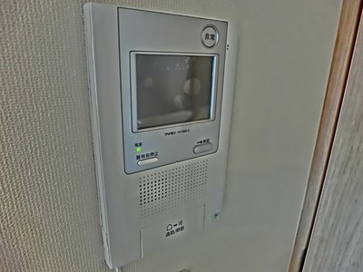 Security. TV monitor Hong