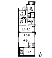 Floor: 3LDK + WIC + Doma + N + away, occupied area: 108 sq m, Price: TBD