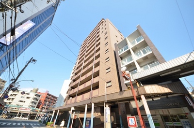 Building appearance. Shin-Nakano Station 1-minute walk