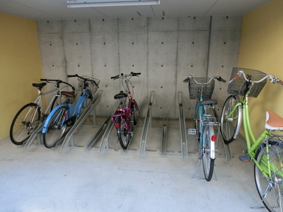 Other common areas. Bicycle-parking space