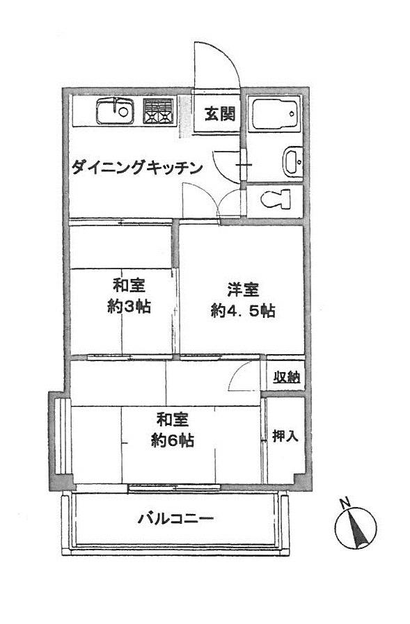 Floor plan. 3DK, Price 15.8 million yen, Occupied area 37.26 sq m , Balcony area 5.6 sq m present situation Floor (specifications can be changed)