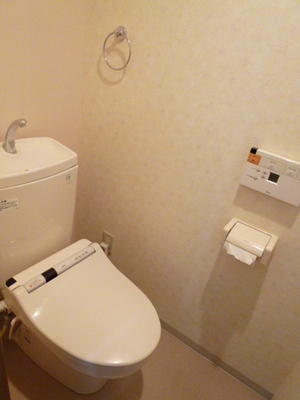 Toilet. Hot water cleaning function Heating toilet seat ☆