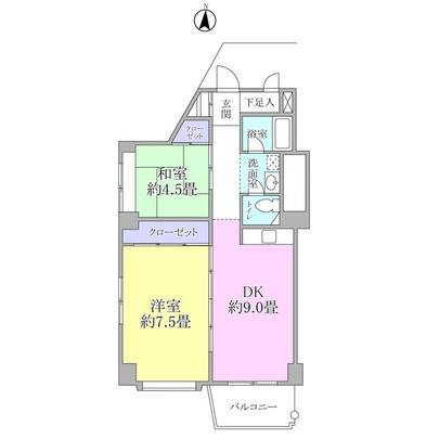 Floor plan. It is your delivery after interior renovation.
