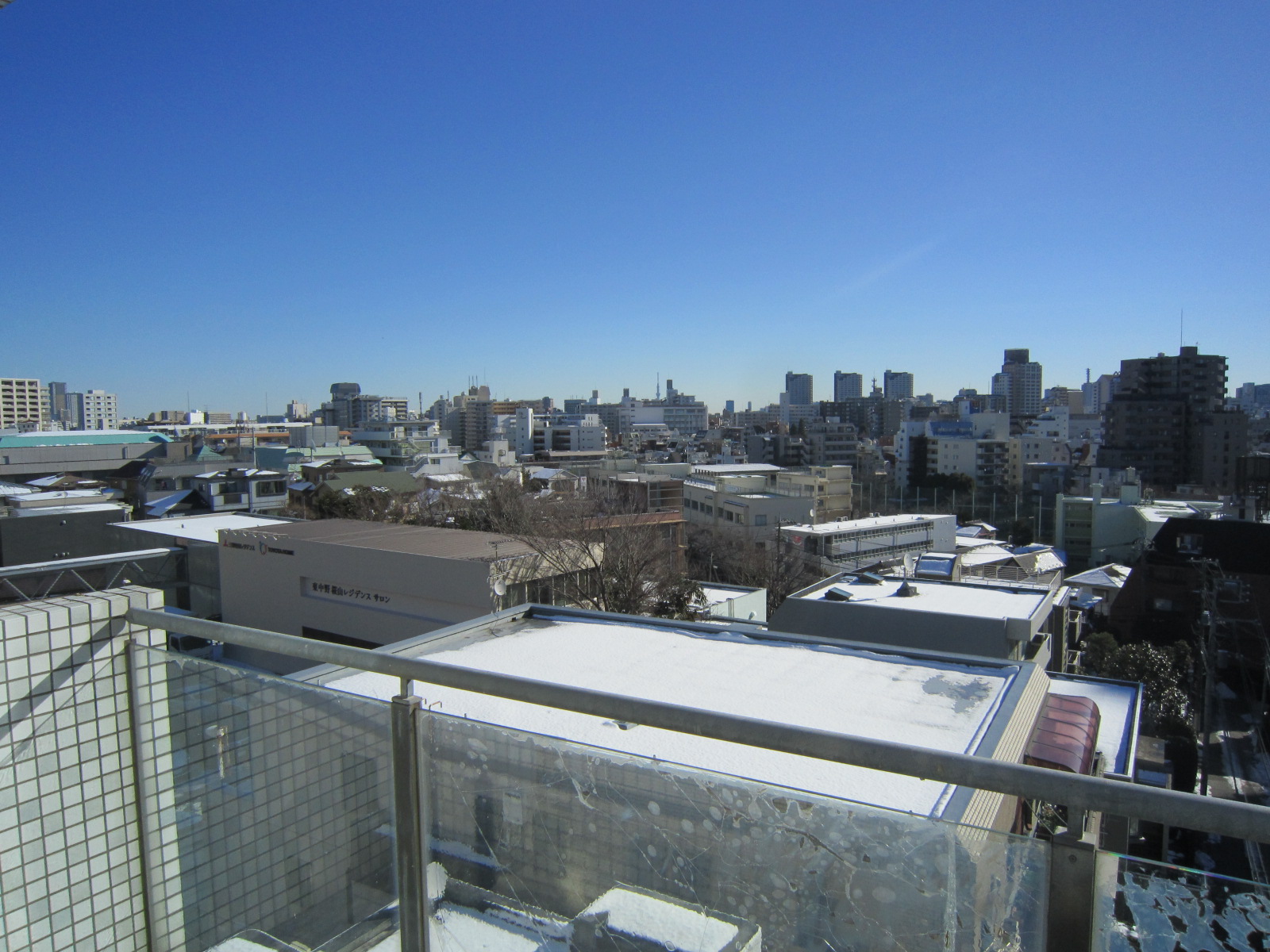 View. Shinjuku skyscrapers, Offer Sky tree