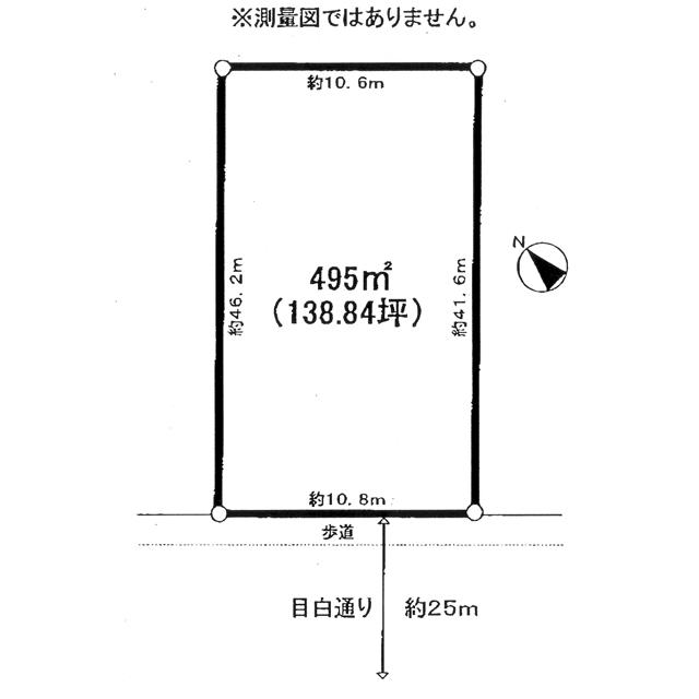 Compartment figure. Land price 180 million yen, Land area 459 sq m