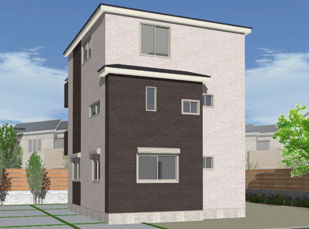 Rendering (appearance). (1 Building) Rendering back