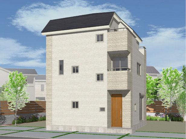 Rendering (appearance). (Building 2) Rendering Front