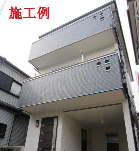 Rendering (appearance). Example of construction