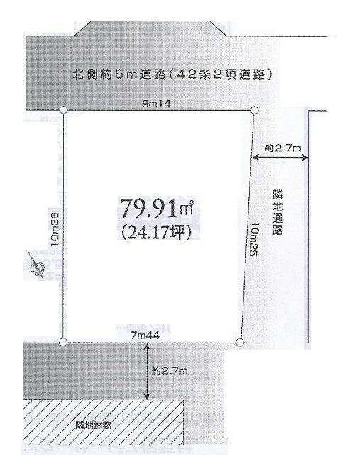 Compartment figure. Land price 26,800,000 yen, Land area 79.91 sq m compartment view