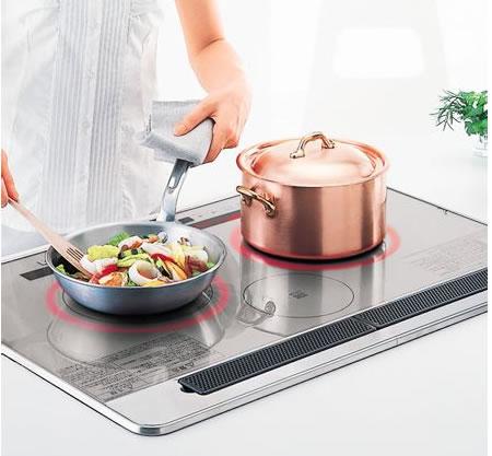 Other Equipment. It can children with fun and safe dishes from IH cooking heater top plate, which boasts a high firepower is not hot.