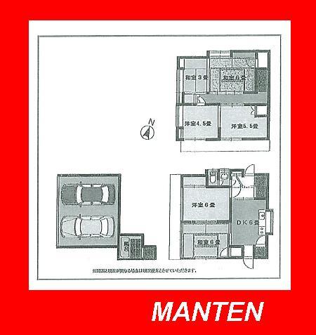 Floor plan. 23 million yen, 6DK, Land area 62.47 sq m , Building area 112.23 sq m