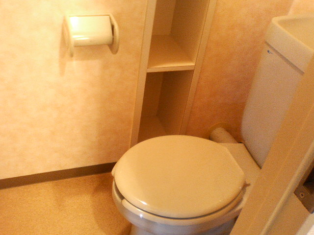 Toilet. Since there is housed next to you it can be placed, such as toilet paper.