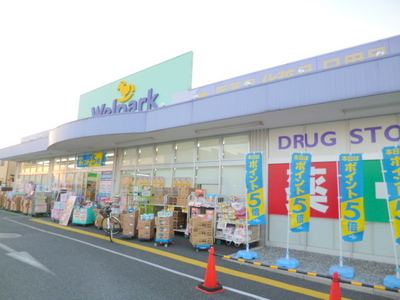 Dorakkusutoa. 199m until well Park (drugstore)