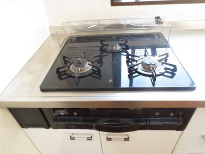 Kitchen. 3-neck gas stove