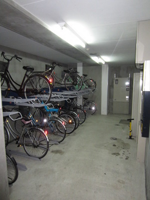 Other common areas. Bicycle-parking space