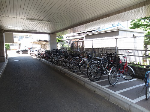 Other common areas. Bicycle-parking space