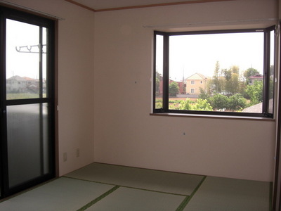 Living and room. Southwest of the Japanese-style room