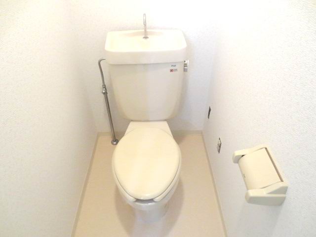 Toilet. Popular bus toilet Separate
