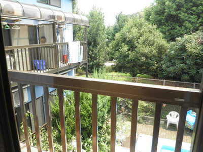 Balcony. Balcony Laundry Area