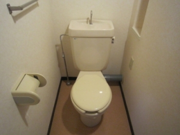 Toilet. Toilet, There is also Western-style type storage.