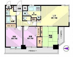 Floor plan. 3LDK, Price 31,800,000 yen, Occupied area 71.48 sq m , Balcony area 12.9 sq m Floor
