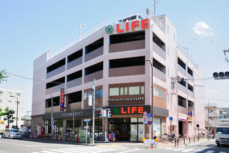 Supermarket. 217m up to life Nerima Nakamurakita store (Super)